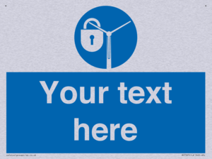 Custom mandatory lock rotor blades